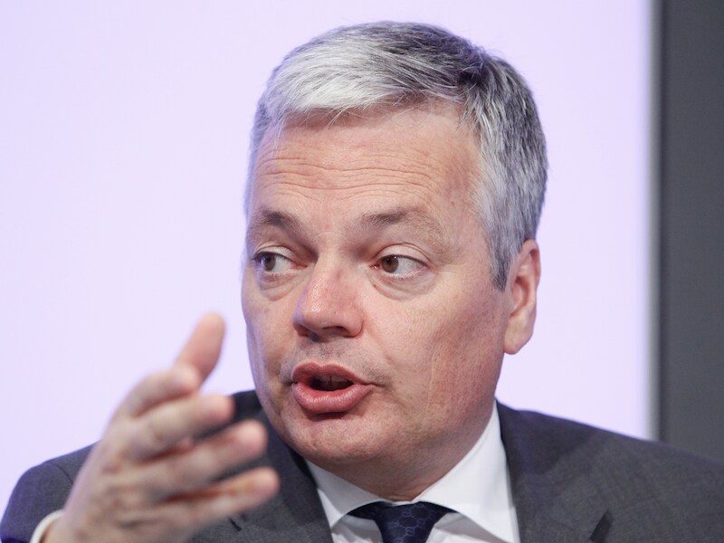 Brits minister van Buitenlandse Zaken Didier Reynders.