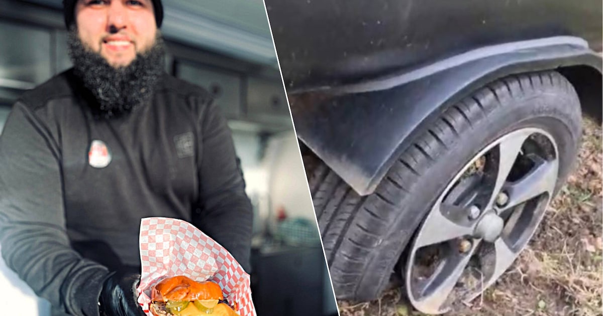 Onbekende richt zware schade aan foodtruck aan, maar Hilal blijft vechten: “Smash-U is meer dan staa