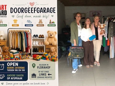 Hart Boven Hard lanceert een doorgeefgarage in Blankenberge
