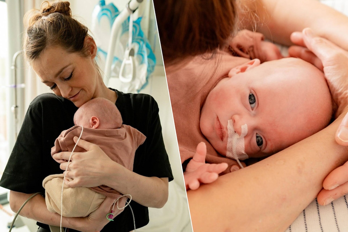 Waarom het verhaal van ex-'Thuis'- actrice Tina Maerevoet en prematuurtje  zo herkenbaar is: “Geen champagne, wel de vraag: wat brengt morgen?” |  Binnenland | HLN.be