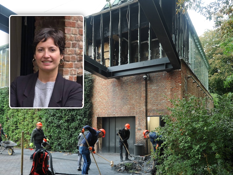 Daisy Tucci benadrukt dat geëvacueerde klanten van Botanic Sanctuary Antwerp worden vergoed na de brand deze week.