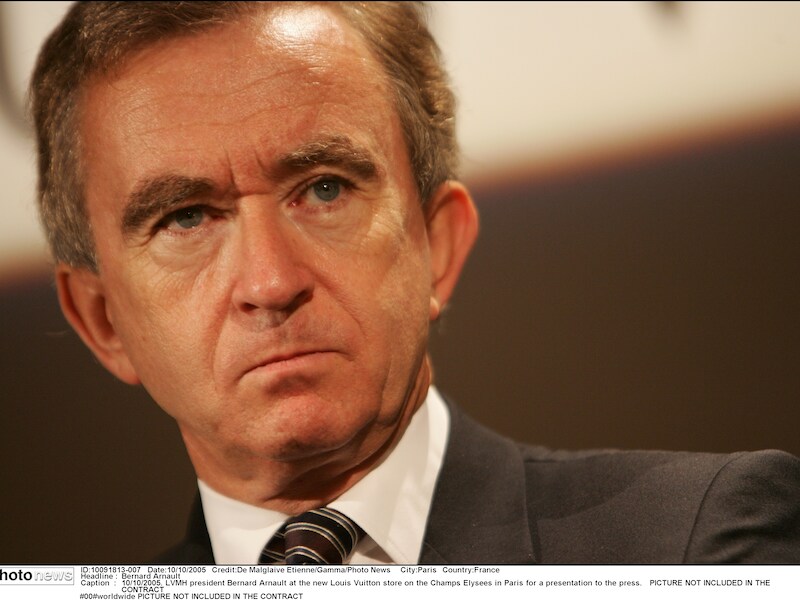 De steenrijke zakenman Bernard Arnault wil Belg worden.