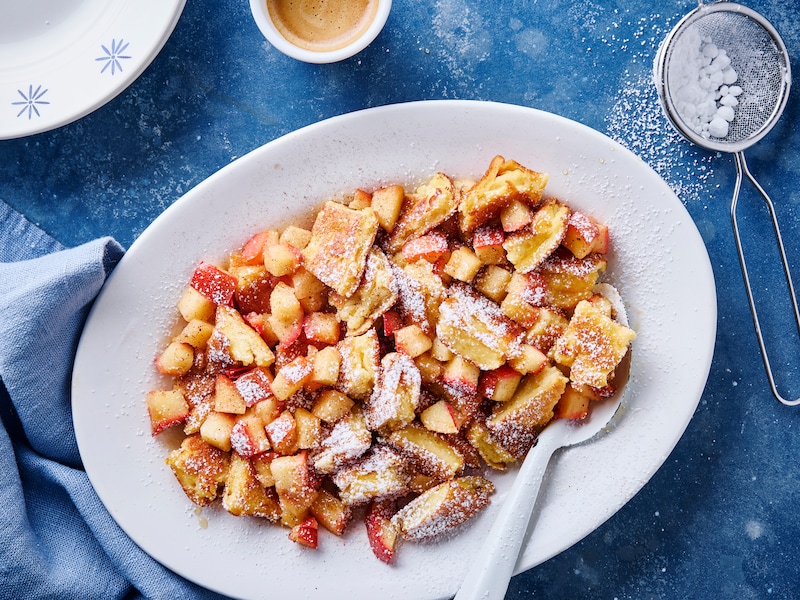 Pannenkoekenpret dankzij deze kaiserschmarren met gebakken appel