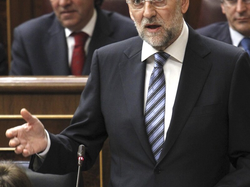 De Spaanse premier Rajoy.