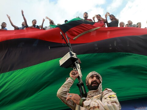 Demonstratie in Benghazi