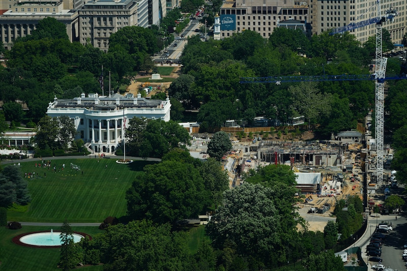 The building is at the start.