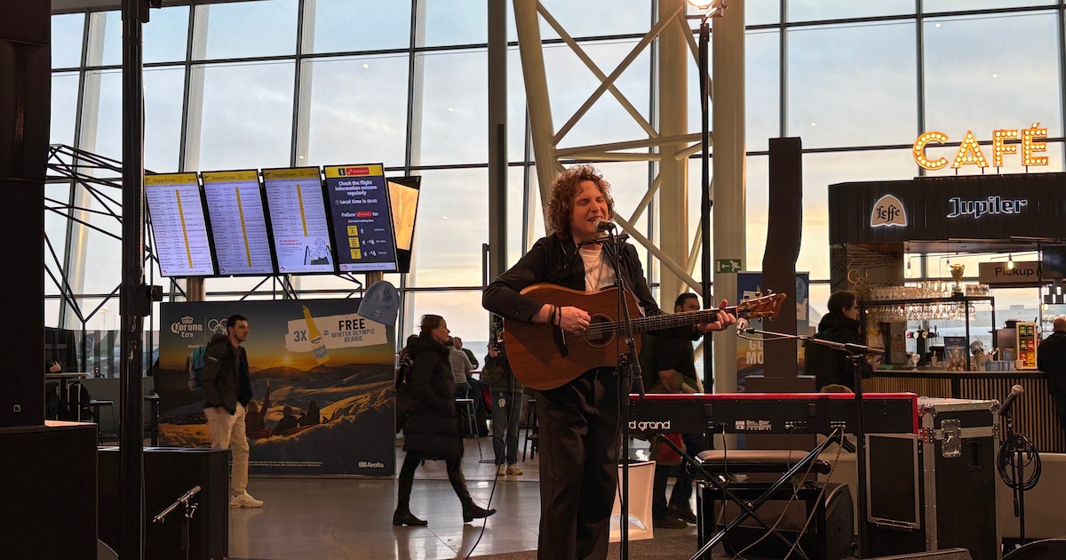 KIJK. Portland geeft gratis optreden op Brussels Airport voor Week van de Belgische Muziek: ook rest