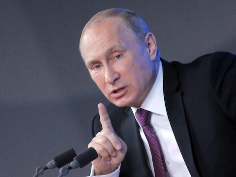Russisch president Vladimir Poetin.