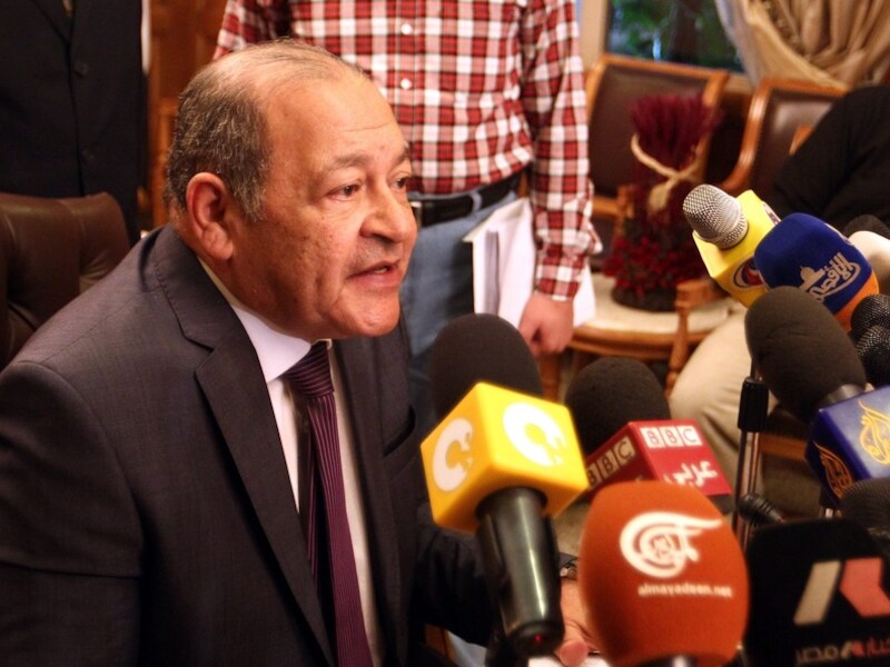 Maher Sami, woordvoerder van het Grondwettelijk Hof.