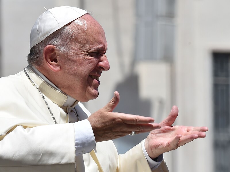 Paus Franciscus.
