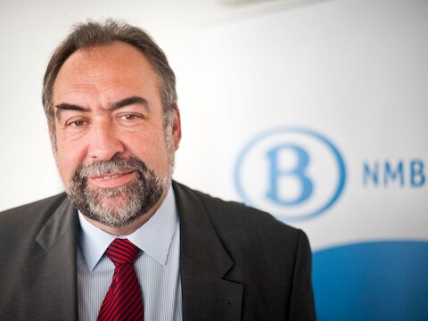 NMBS-ceo Marc Descheemaecker.