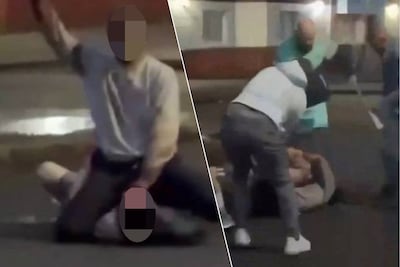 Schokkend tafereel in Belfast: dappere buurtbewone
