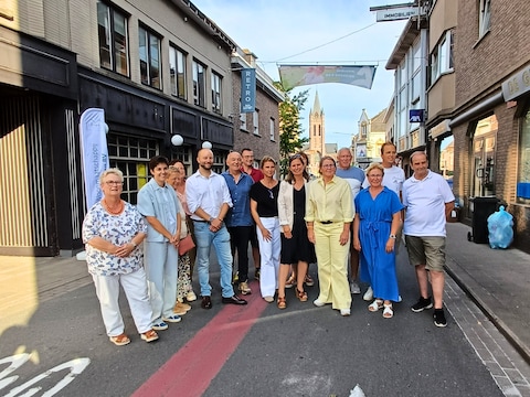 Voormalig Eetkaffee Retro maakt plaats voor 21 sociale appartementen in Avelgem.