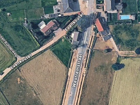 Nieuw rioleringsproject in Westrem. 