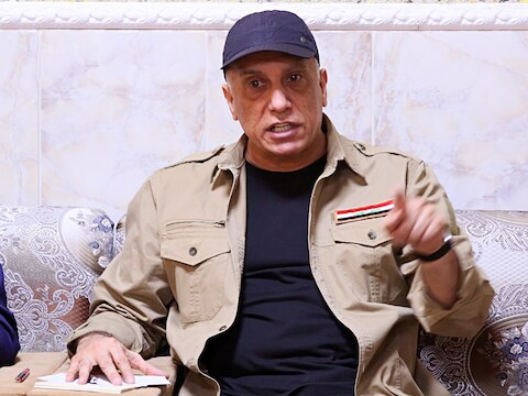 De Iraakse eerste minister Moestafa al-Kazimi kondigde de dood van de IS-leider aan.