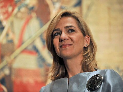 De Spaanse prinses Cristina