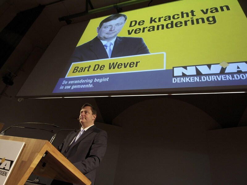 N-VA-topman Bart De Wever.