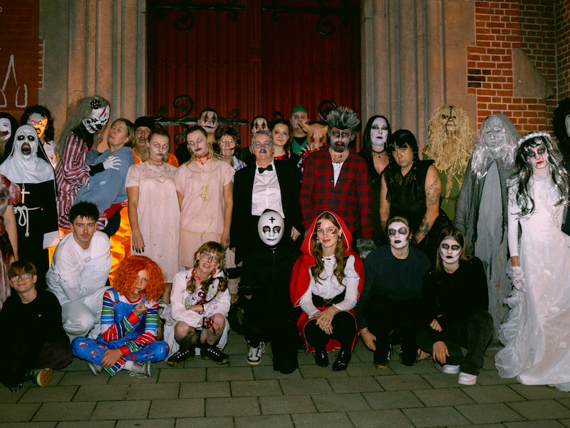 Zo zag de Halloweenparty er vorig jaar uit.