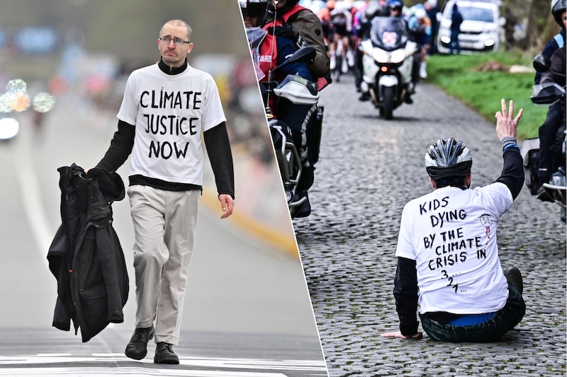 Wouter Mouton (48) bracht renners ten val, besmeurde kunstwerk en sloeg toe  bij Beker van Belgi&euml;: &ldquo;Mijn acties zijn gerechtvaardigd&rdquo; | Binnenland |  HLN.be