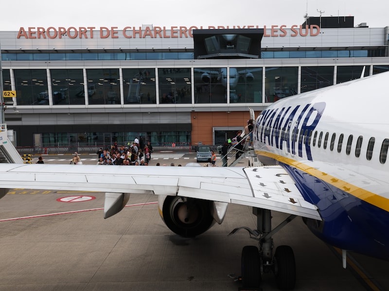Luchthaven Brussel-Zuid-Charleroi in Charleroi.