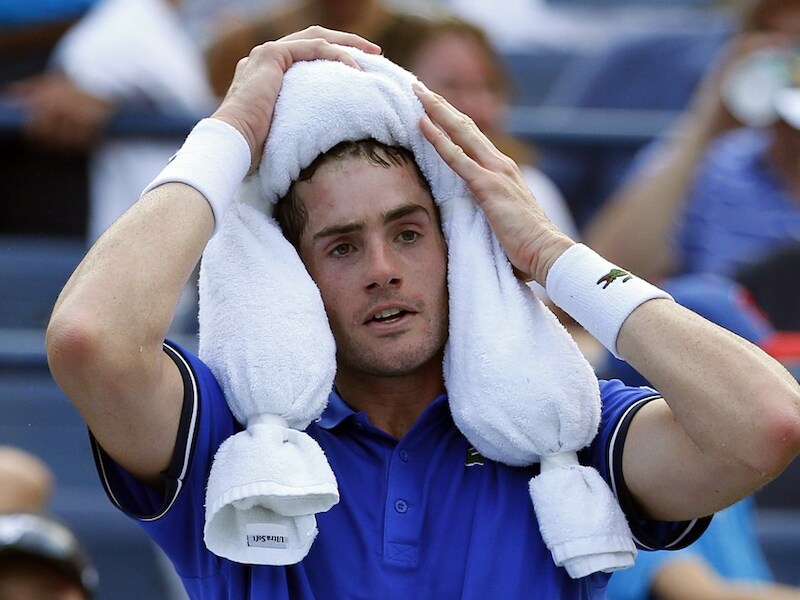 John Isner verloor in vier sets van Philipp Kohlschreiber.