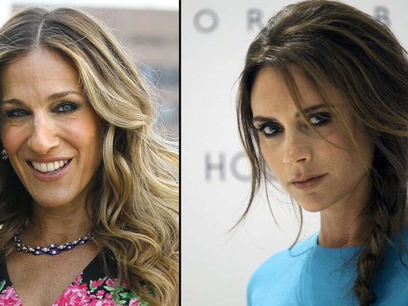 Sarah Jessica Parker en Victoria Beckham