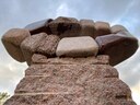 Jorg Van Daele uit Nieuwmoer was de voorbije weken aan de slag in Oekraïne. Hij kreeg er een blok graniet van 100 kilogram voorgeschoteld dat ooit een deel was van een monument van Sovjetleider Lenin.