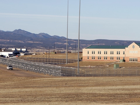 Het Federal Correctional Complex in Florence, Colorado. In de Supermax-vleugel zouden wel eens gevangenen van Guantánamo kunnen belanden.