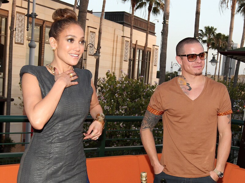 Jennifer Lopez en vriend Casper Smart.