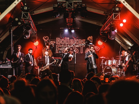 The Love Below op de Bollekesfeesten vorig jaar. 