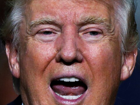 De republikeinse presidentskandidaat Donald Trump.