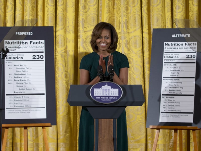 Michelle Obama.