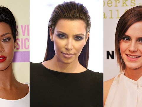 Rihanna, Kim Kardashian en Emma Watson