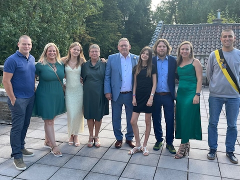 Gust Pé en Martine Simillon vieren gouden bruiloft