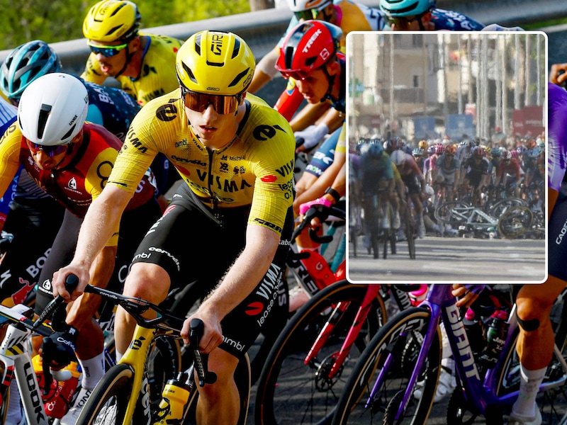 “Veel renners dachten dat ze superhelden waren”: na dag vol chaos voelde Matthew Brennan zich “niet fijn” op weg naar ontregelde sprint