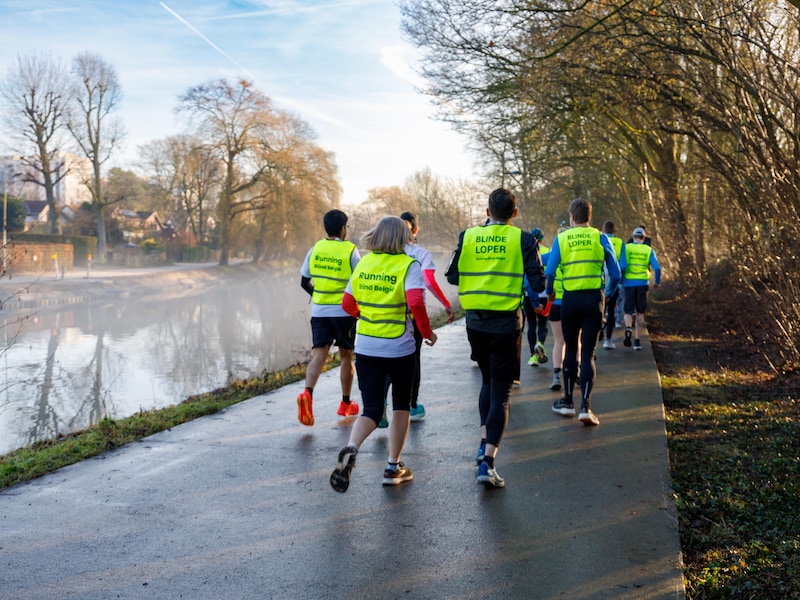 Running Blind België is een van de vijf Gentse organisaties die steun krijgen om vrije tijd toegankelijker te maken voor blinden en slechtzienden.