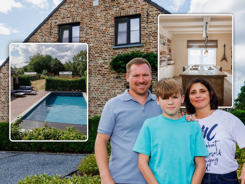Zelfgebouwd huis van Jef (45) en Wendy (53) levert grote meerwaarde op: “Maar zwembad, airco en bijgebouwen kan je niet zomaar doorrekenen”