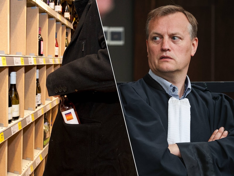 Illustratie winkeldiefstal / Advocaat Randall Huysentruyt