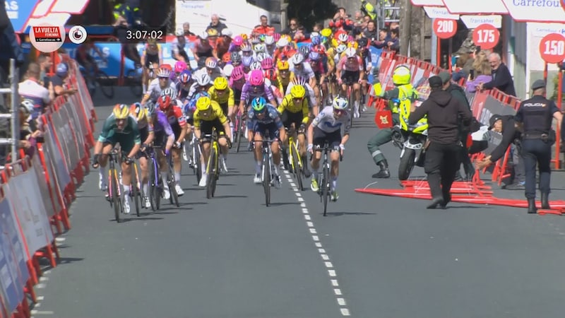 Kopecky in de sprint