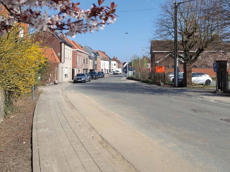 De Berglaan in Anzegem.