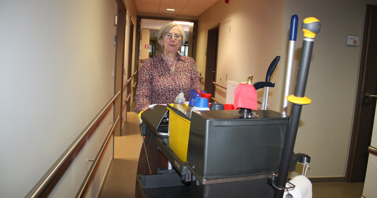 Annie (68) doet al 50 jaar het onderhoud in hetzelfde woonzorgcentrum: “Gelukkig moet ik geen dweile