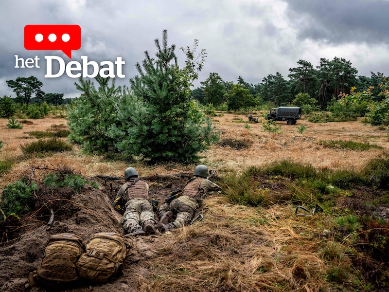Reservisten op bivak. Vandaag mag je niet ouder zijn dan 34 jaar om aan deze opleiding te starten