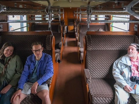 Verschillende rijtuigen kunnen dit weekend bezocht worden.