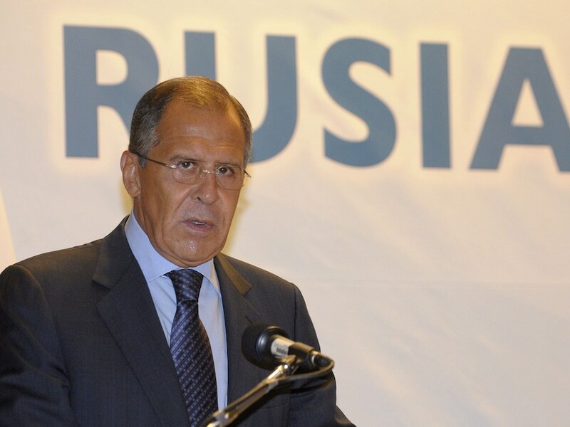 Sergey Lavrov, de Russische minister van Buitenlandse Zaken.