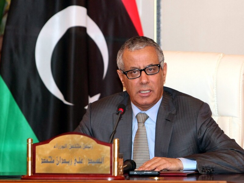 Ali Zidan, de premier van Libië