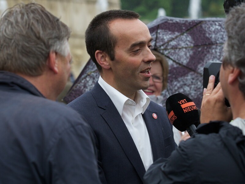 Bruno Tobback stelde 'gemengde' resultaten voor zijn partij vast.