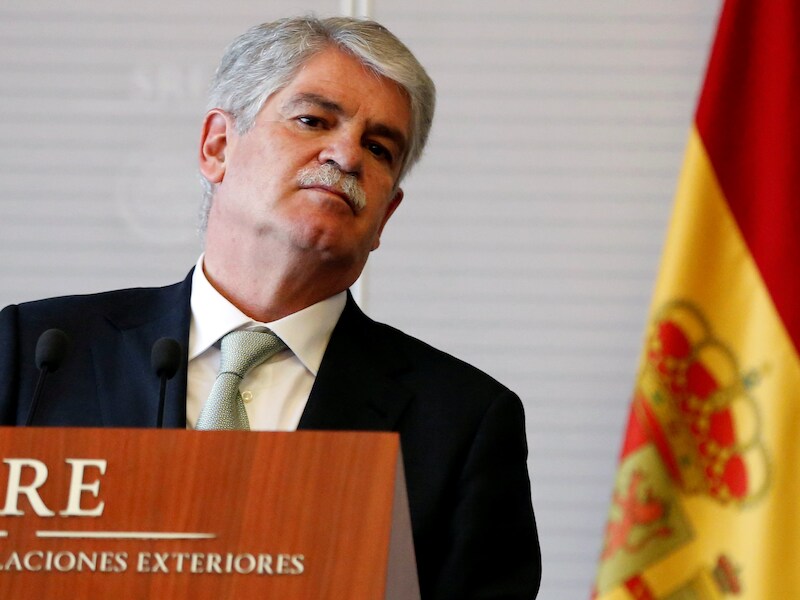Spaans buitenlandministers Alfonso Dastis: "Ik denk niet dat we een poging van een onafhankelijk Schotland om toe te treden tot de EU direct zouden blokkeren".
