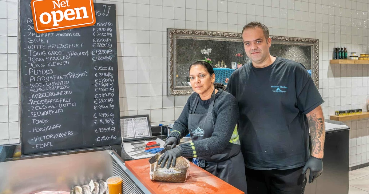 NET OPEN. Viswinkel Edelvis keert terug naar zijn roots in Aalst: “Oude foto in de zaak verwijst naa