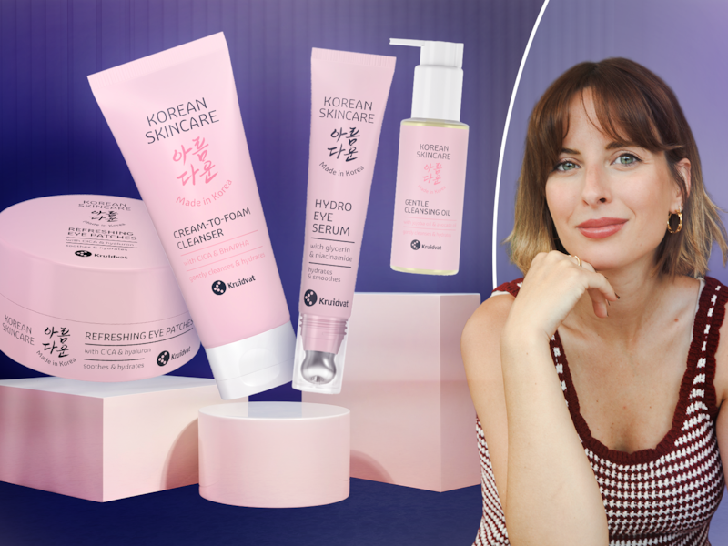 Kruidvat lanceert eigen Koreaanse skincare vanaf 2 euro: werkt die ook echt? “Goede formules, maar één nadeel”
