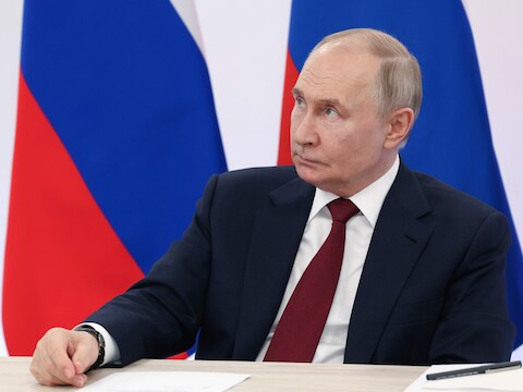 De Russische president Vladimir Poetin op een foto van vorige maandag.